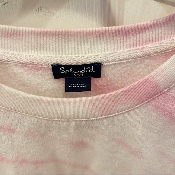 Splendid Tie Dye Pullover Rose - Picture 4 of 5